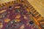Textile Charming Violet and Yellow Color With Dragon Design Antique Chinese Ningxia Rug For Sale - Image 7 of 11
