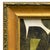 Various Artists Contemporary Abstract Green Collage in Vintage Gold Frame For Sale - Image 4 of 6