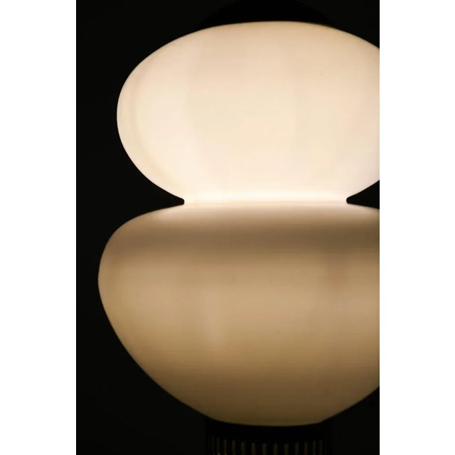 Ceiling Lamp in Brass and Opaline Glass by Bent Karlby, 1950s For Sale - Image 6 of 7
