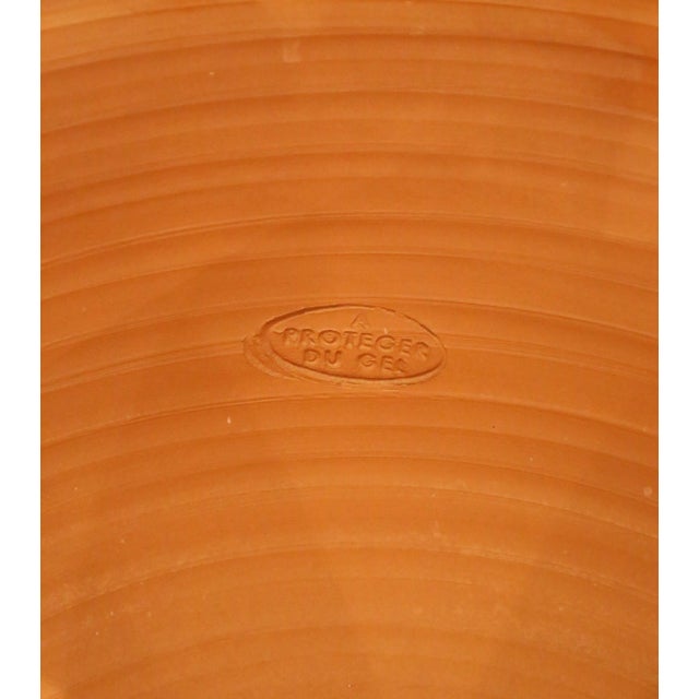 French Handmade Terracotta Anduze Bowl Urn Planter by La Madeleine For Sale - Image 12 of 14