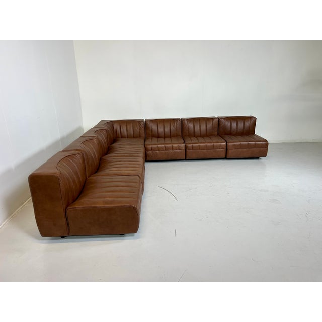Model 9000 Modular Sofa by Tito Agnoli for Arflex, Italy, 1970s, Set of 7 For Sale - Image 6 of 6