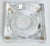 Glass Vintage Modern Square Glass Ashtray For Sale - Image 7 of 7