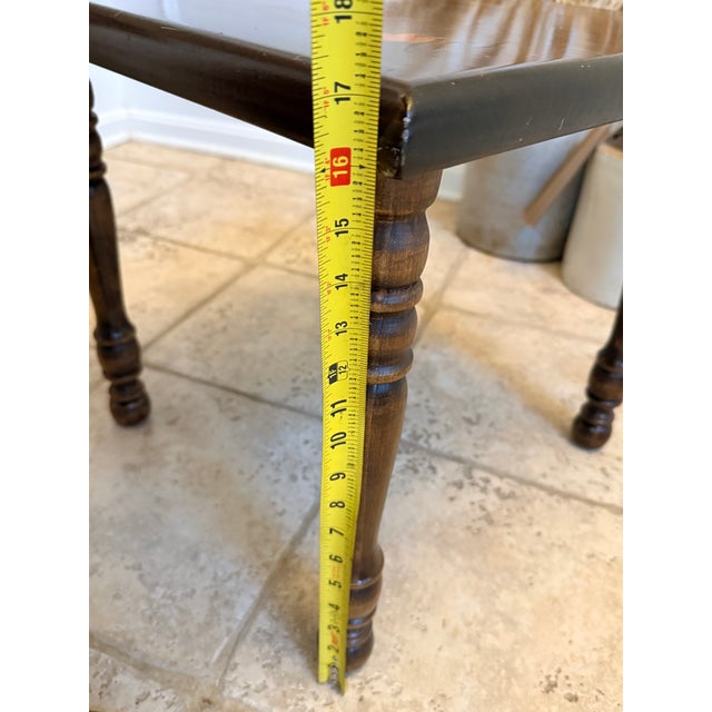 Kling Furniture Co. 1970s Kling Folk Painted Side Table For Sale - Image 4 of 10