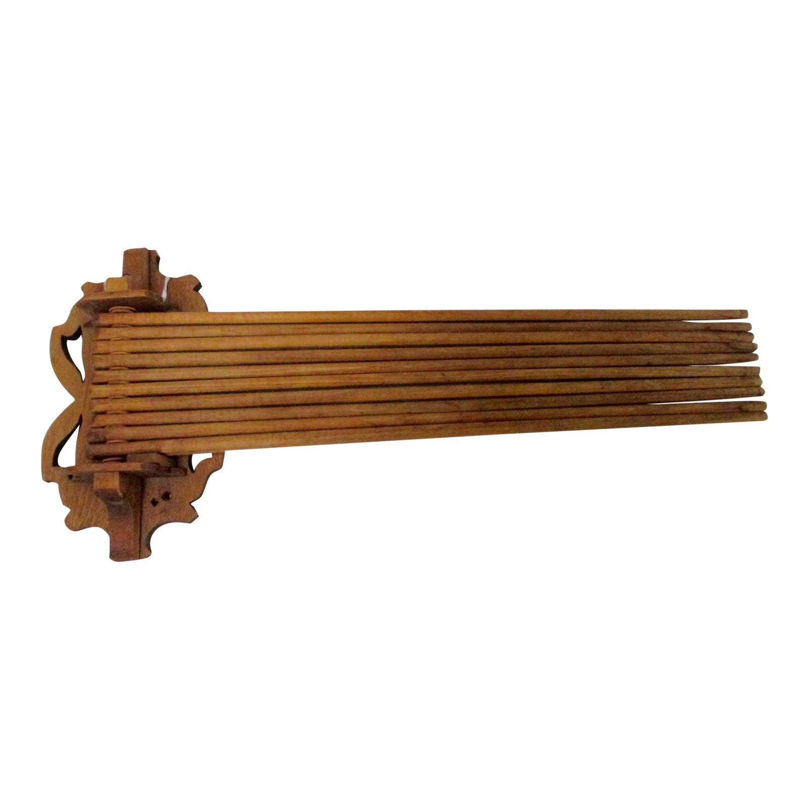 Antique Primitive Folding Wooden Drying Rack Dryer Chairish