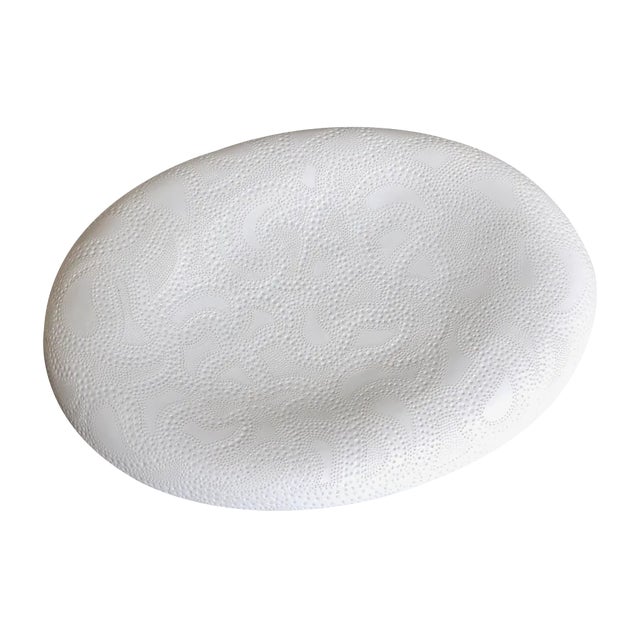 Musical Porcelain Plate with Ornament, 2010s For Sale