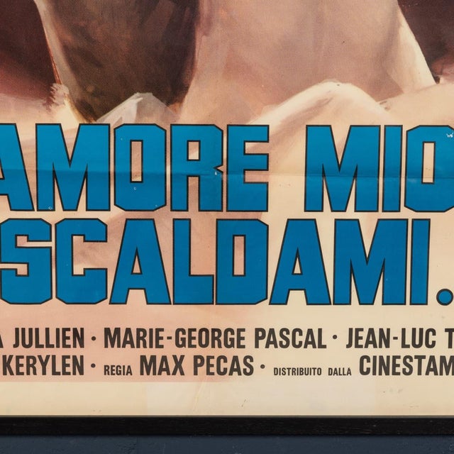 Paper Vintage Italian Film Poster, 1973 For Sale - Image 7 of 18