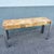 Wood Mid-Century Modern Burlwood Laminate and Chrome Console Table For Sale - Image 7 of 8