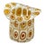 Vintage Fratelli Toso Murano Art Glass Bull's Eye Top Hat For Sale