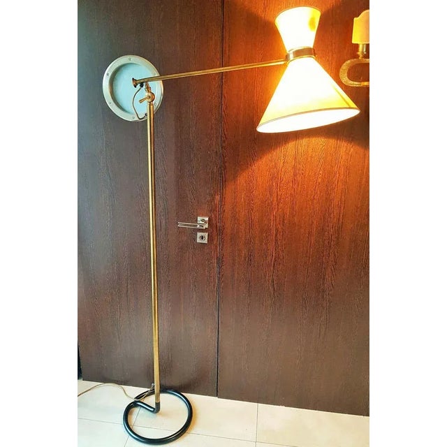 1950s Diabolo Floor Lamp from Stablet, 1950s For Sale - Image 5 of 18