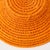 Early 20th Century Early 20th Century Sisal Handwoven Basket Orange Eswatini 6Inch For Sale - Image 5 of 7