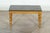 circa 1850 19th century English Faux Bamboo & Marble Painted Beech Coffee Table W76 x D46 x H43 cm.