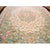 1930 Green Colorful Antique Chinese Peking Rug Large Oval Wool Carpet For Sale In New York - Image 6 of 7