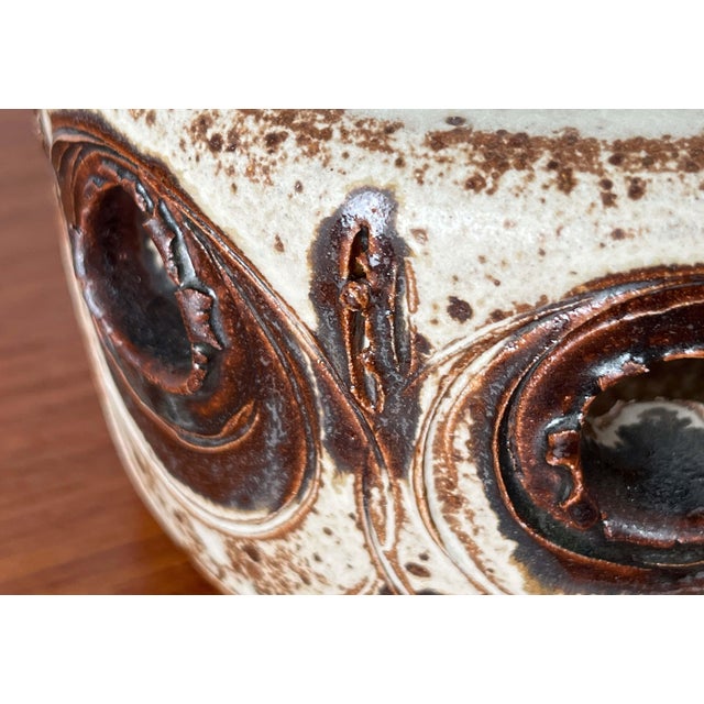 Mid-Century Modern Danish Studio Pottery Candleholder from Tingkeramik, 1960s For Sale - Image 6 of 18