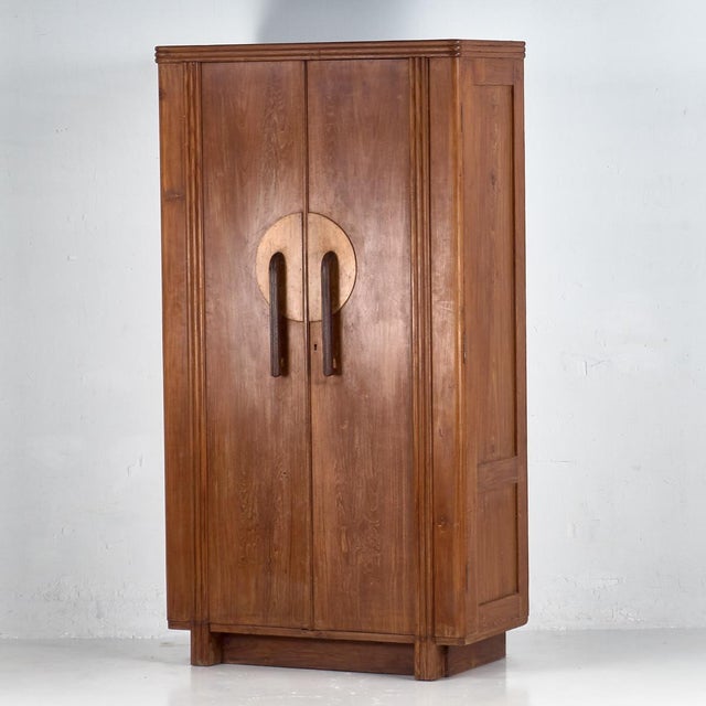 トップス nude vintage closet Vintage Wooden Wardrobe with Two Doors, 1920 | Chairish