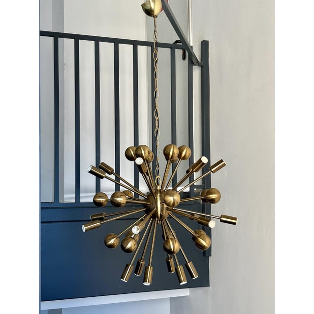 Sputnik Ceiling Lamp, 1990 For Sale - Image 13 of 17