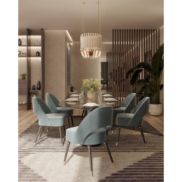 Bertoia Dining Table by Essential Home For Sale - Image 11 of 15