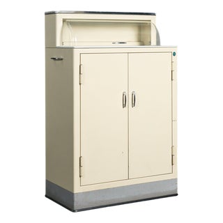 Mid-20th Century Industrial Medicine Cabinet For Sale