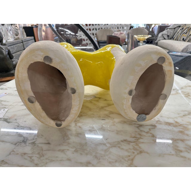 Fabulous Large Abstract Stoneware Pottery For Sale In Palm Springs - Image 6 of 18