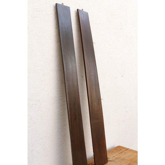 Pair of Finely Carved Chinese Calligraphy Panels For Sale - Image 10 of 11