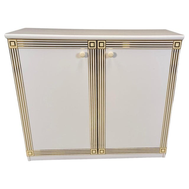 Hollywood Regency Style Cabinet, 1980s For Sale - Image 16 of 16