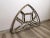Vintage Metal Lattice Frame For Sale - Image 4 of 13