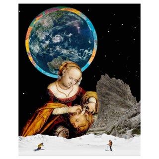 Chiara Santoro, Snow Cut, Digital Collage, 2022 For Sale