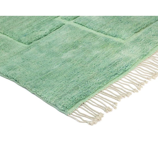 Hand-Knotted Wool Rug by Azele Studio For Sale - Image 4 of 11