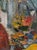 Signed the Seamstress Oil on Canvas For Sale - Image 4 of 7