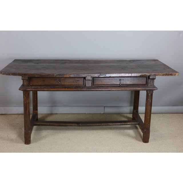 Oak Table, 17th Century For Sale - Image 6 of 11