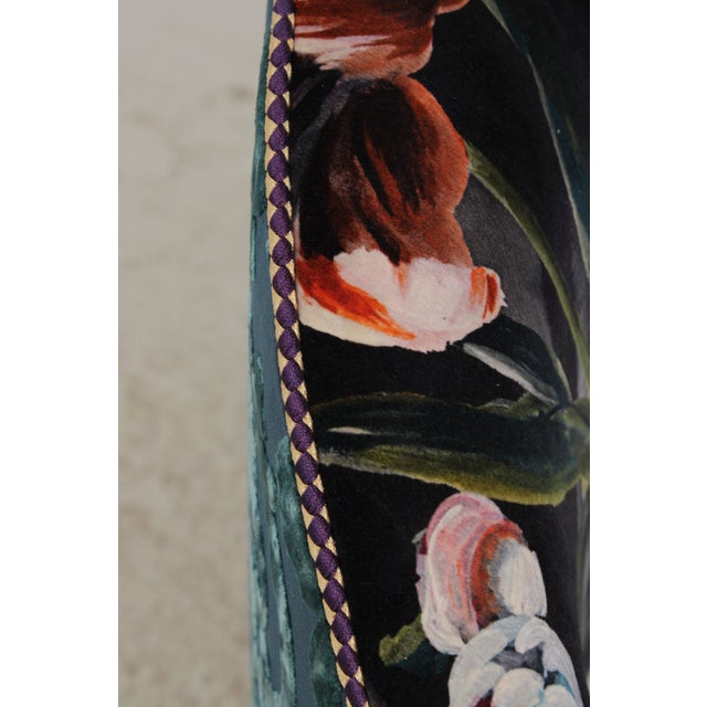 Mackenzie Childs Whimsical Upholstered Loveseat Settee For Sale - Image 13 of 18