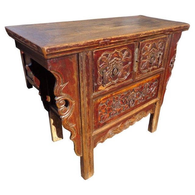 19th Century Qing Antique Chinese Alter Console For Sale - Image 10 of 10