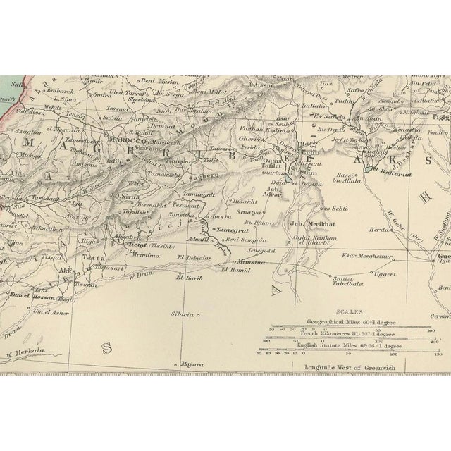 Antique Maps of North-West and South Africa, 1903 For Sale - Image 6 of 11