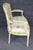 Paint French Louis XVI Style Paint Decorated Settee For Sale - Image 7 of 13