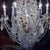 71" Opulent & Monumental 1920's French Louis XV Versailles Palace Rock Crystal 9 Light Torchiere/ Floor Lamp For Sale In Miami - Image 6 of 18