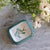 Beautiful painted ceramic dish by Robert Picault from France 1950s. Rectangular dish with painted fish and green painted...