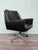 Vintage Italian Office Armchair in Leather and Steel, 1970s For Sale - Image 18 of 18