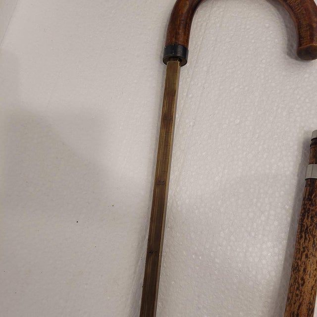 Bamboo Walking Stick with Horse, 1930s For Sale - Image 10 of 18