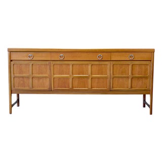 1960s Nathan Furniture Teak "Squares" Sideboard For Sale