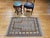 Early 20th Century Baluch Tribal Area Rug in a Prayer Pattern in Ivory, Brown, Navy Blue For Sale - Image 9 of 11