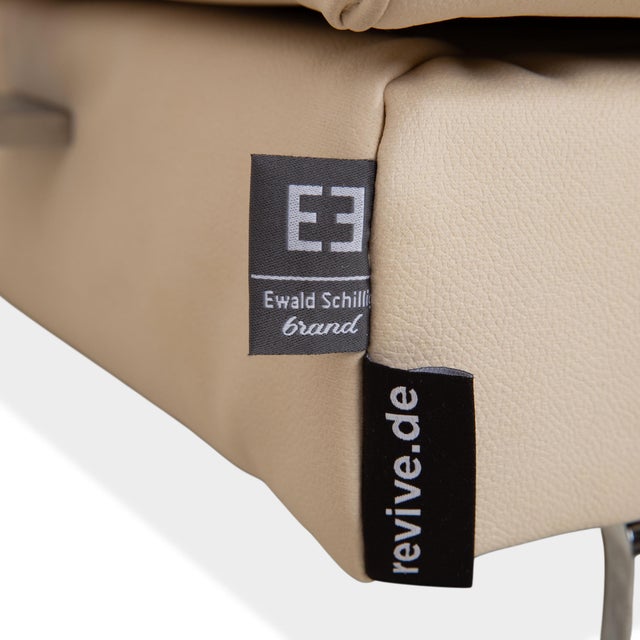 Textile Leather Brand Face Corner Sofa in Beige with Manual Function from Ewald Schillig For Sale - Image 7 of 11