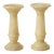 1950s Pair of Italian Alabaster Candlesticks For Sale