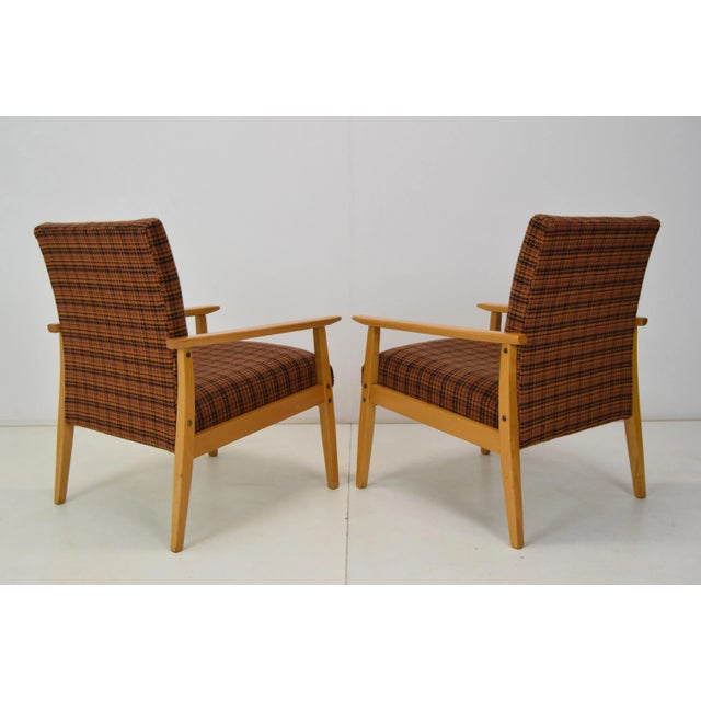 Set of Mid-Century Armchairs from TON, 1975 For Sale - Image 6 of 14