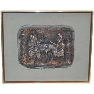 Charles M Ware Painting "Coffee At Ray's" For Sale