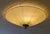 Cream Large Vintage Finnish Flush Mount in the style of Paavo Tynell, 1950s For Sale - Image 8 of 17