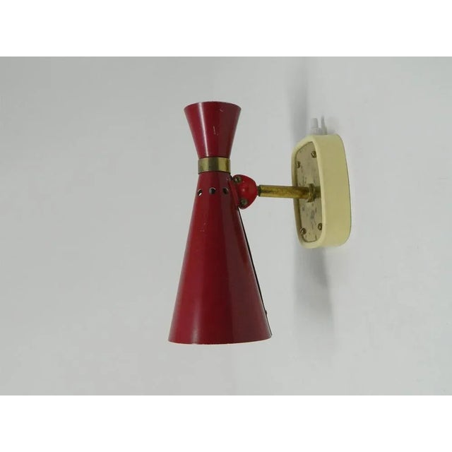 Vintage Bag Wall Lights by Rupert Nikoll, Vienna, 1950s, Set of 2 For Sale - Image 10 of 10