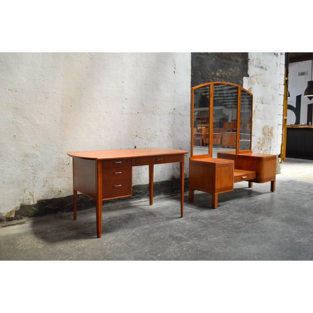 Swedish Art Deco Dressing Table Vanity For Sale - Image 10 of 11