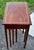 1970s Inlaid Mahogany Nesting Tables Vintage Set of 4 Stacking Tables For Sale - Image 5 of 18