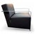 Modern CasaDesús Brando Leather Lounge Chairs, a Pair For Sale - Image 3 of 4
