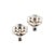 Metal H.Stern Pérolas 18k Noble Gold Rose Pink Gold Diamond Pearl Stud Earrings, A Pair For Sale - Image 7 of 8