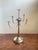 Sculptural Metal 5-Arm Candelabra by Attila Demcsik, Hungary, 1980 For Sale - Image 10 of 11